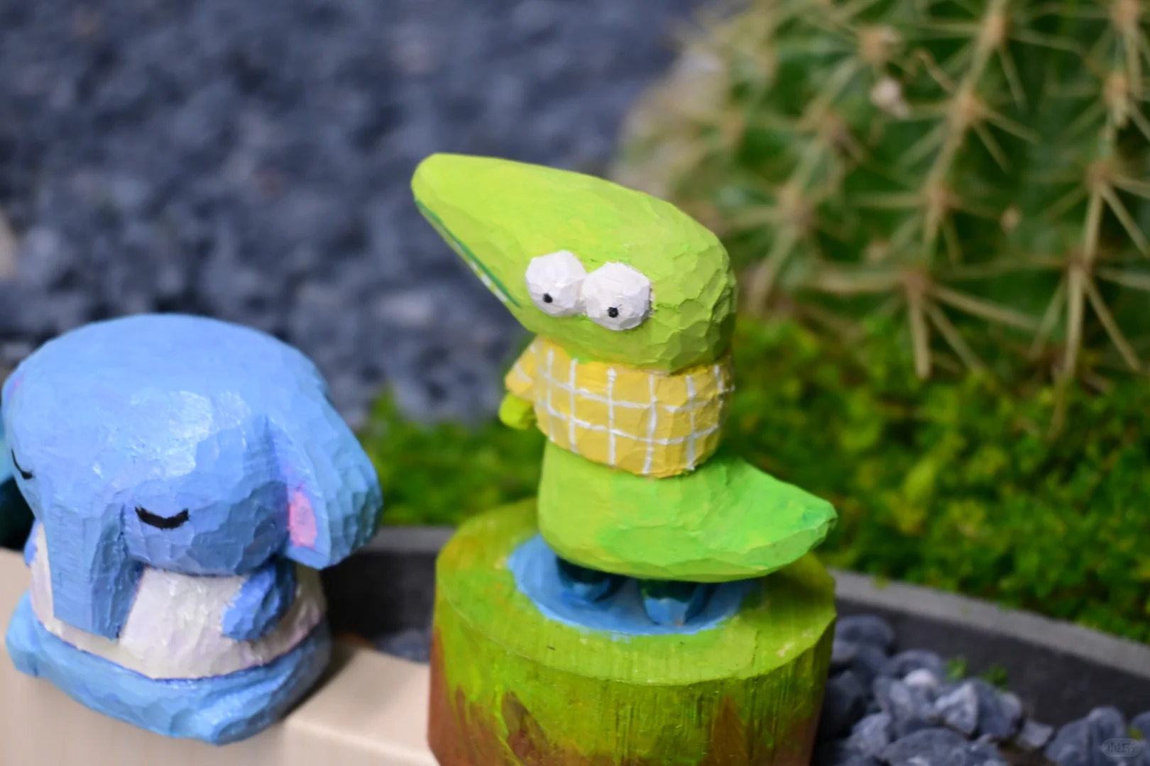 记录一下木雕入坑快两年做出的作品