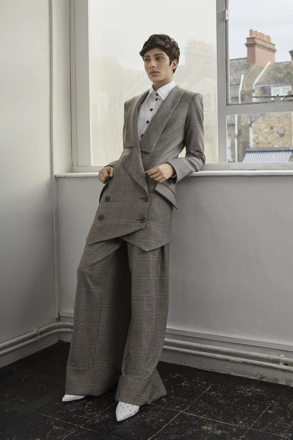 服装设计灵感—西装结构设计