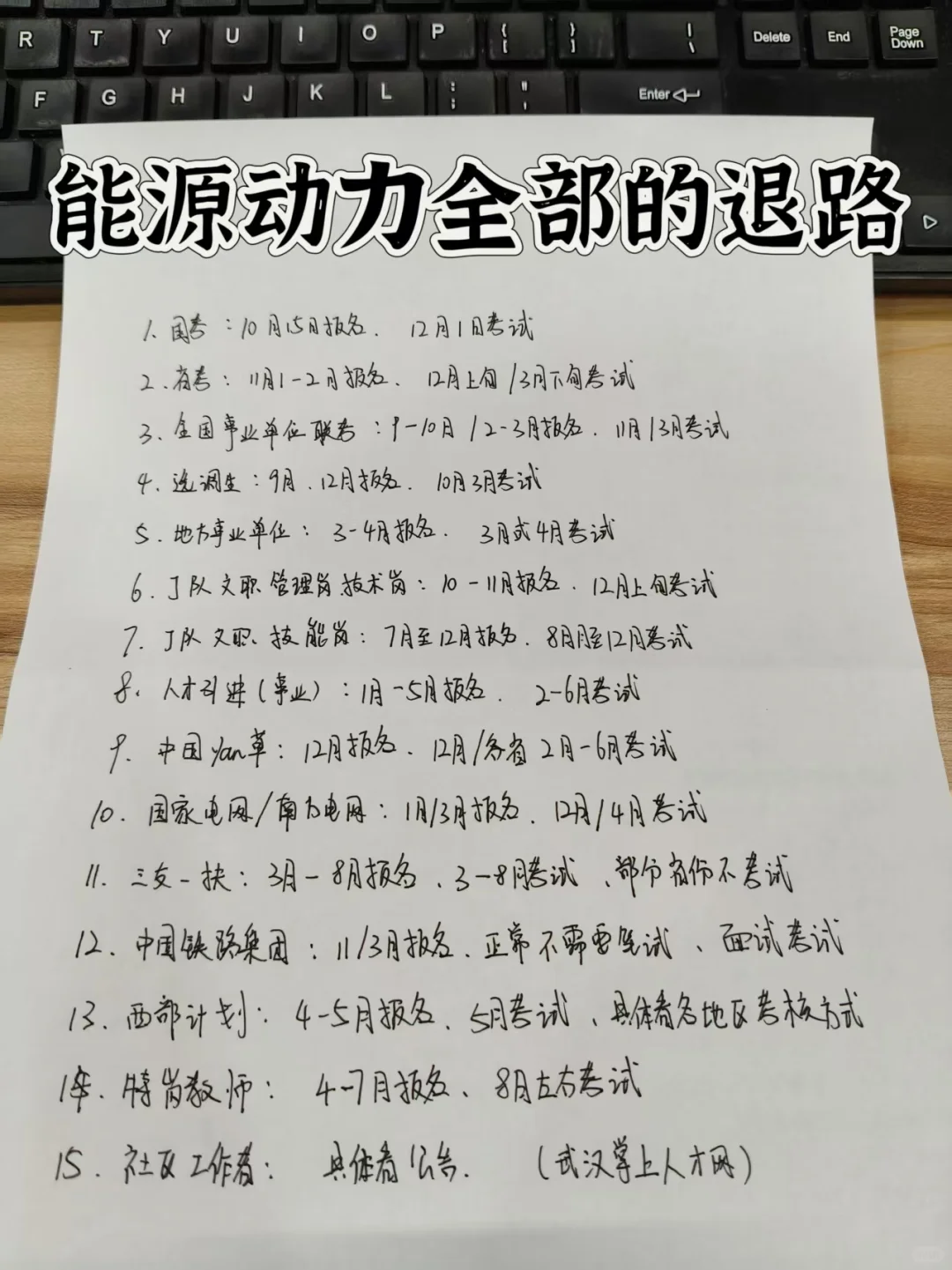 能源动力类想进体制内千万不要把路走窄了!