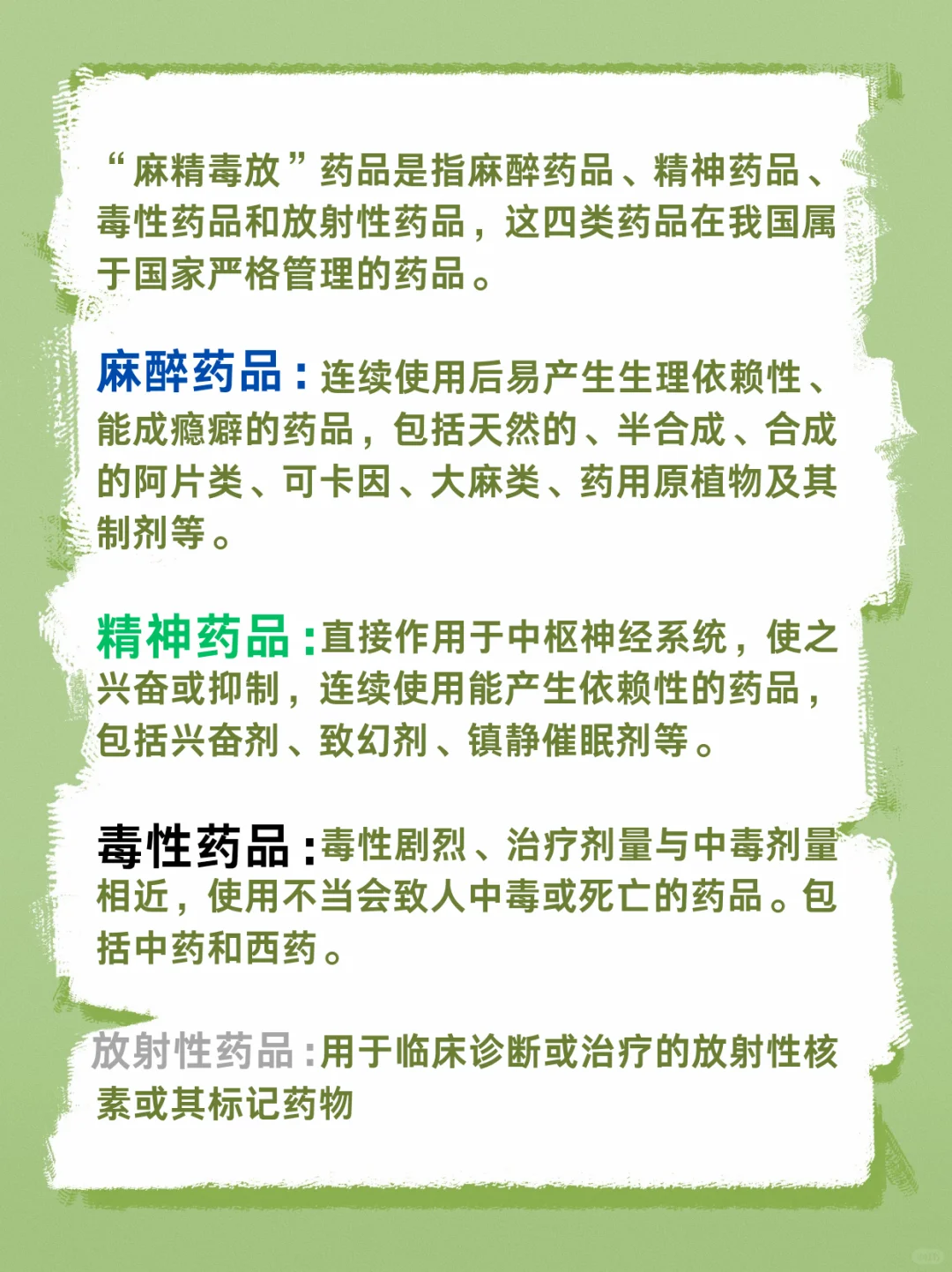 享|药盒上有很多你平时忽略的信息(一)