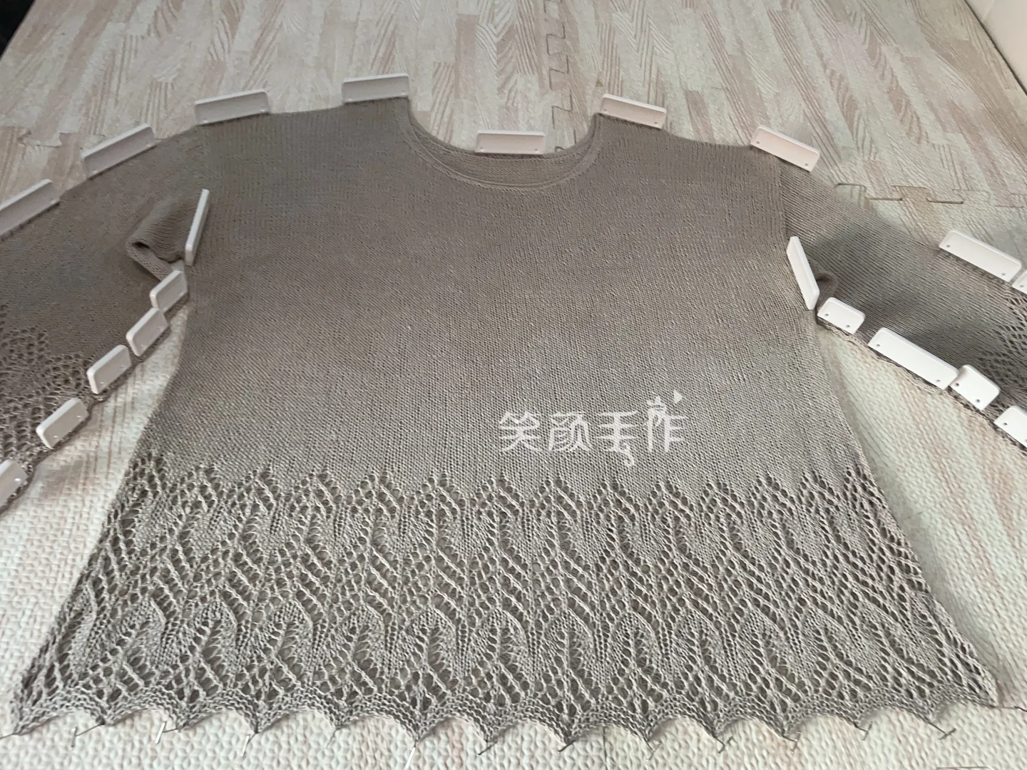 云素亚麻宽松夏衫丨教程+图解