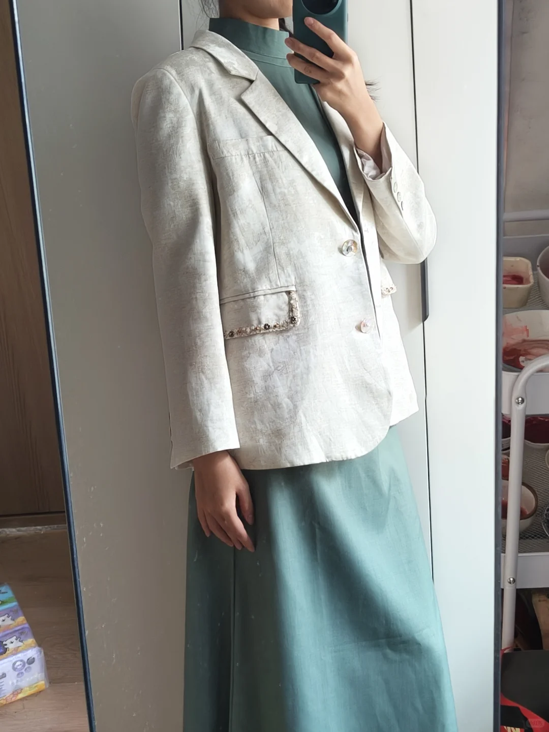 昆屿旗袍丨谁能拒绝得了绿色