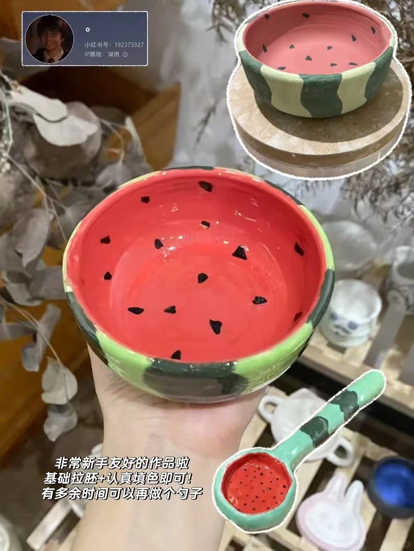 存一些在景德镇适合新手做的陶瓷！