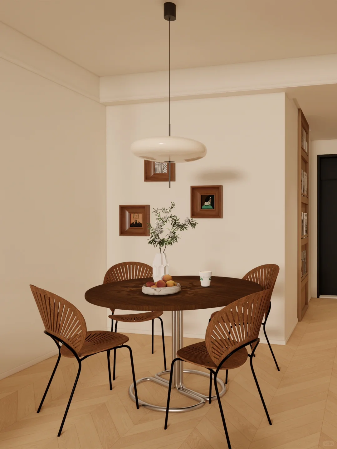 户型优化 | 90㎡的奶油原木三居室,超绝空间