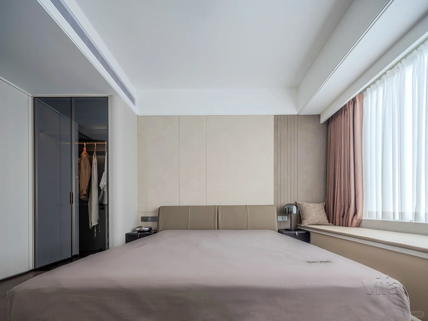 这个143㎡极简平层,真好抄作业