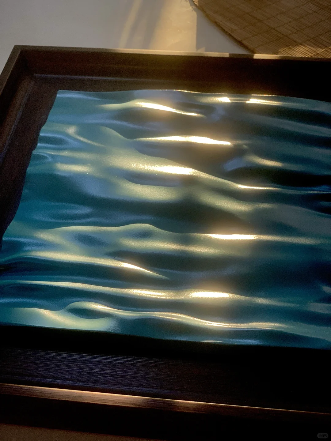 我get到了湖水的形状