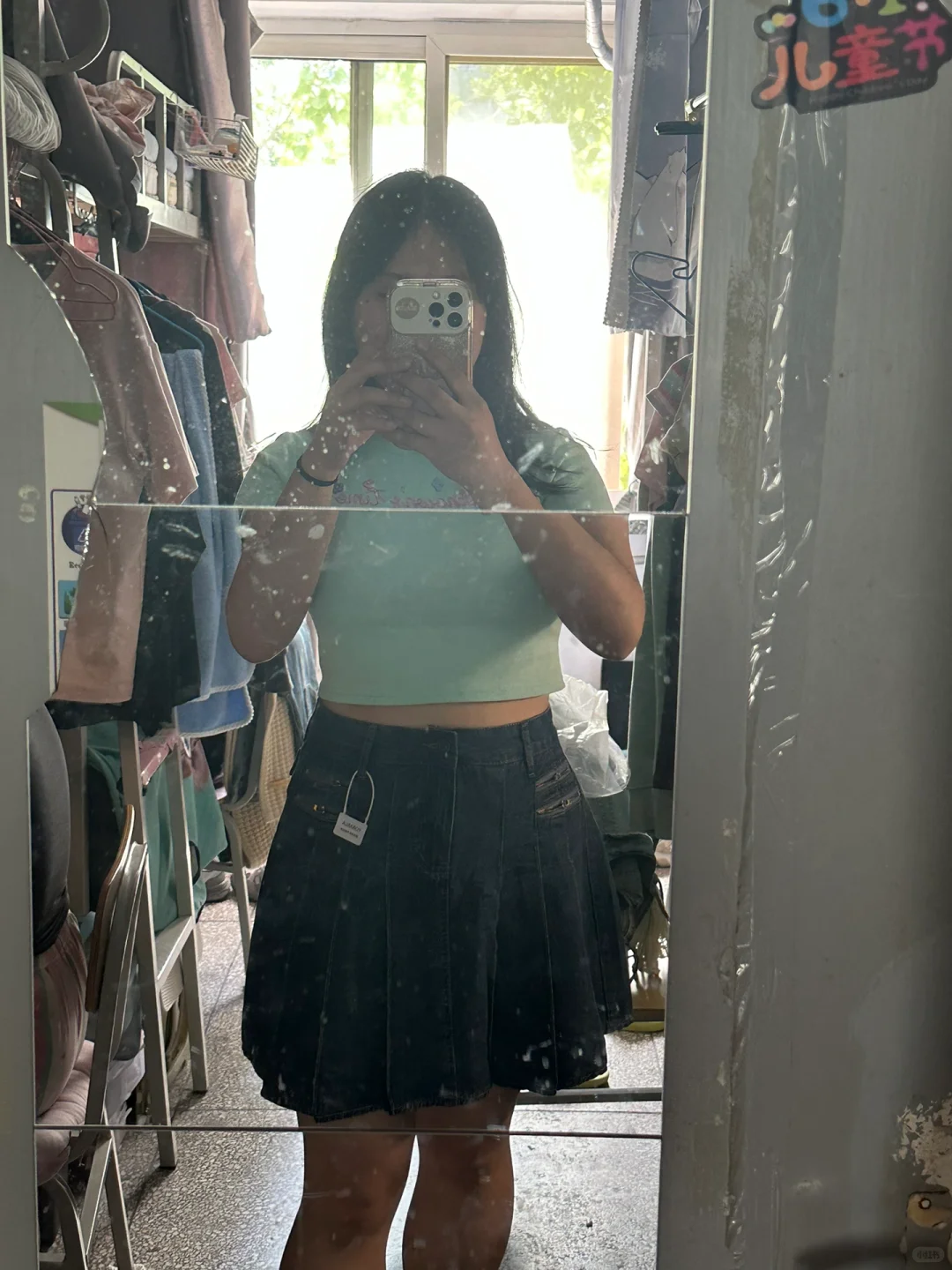 测评不同店的牛仔短裙