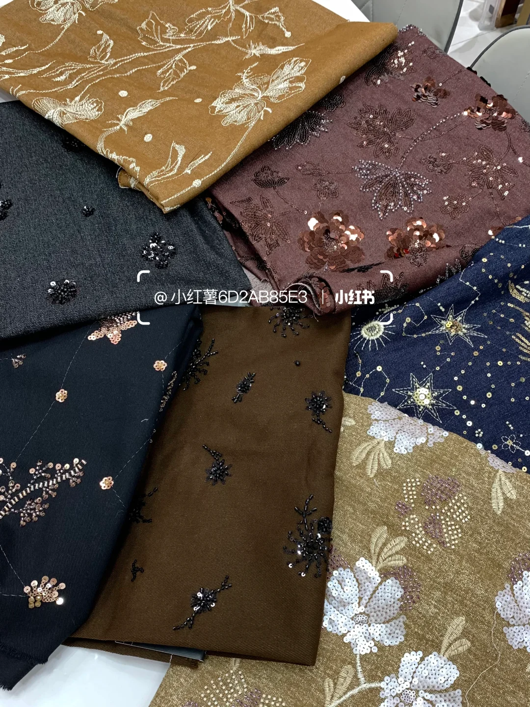 秋冬的面料,太美了吧?