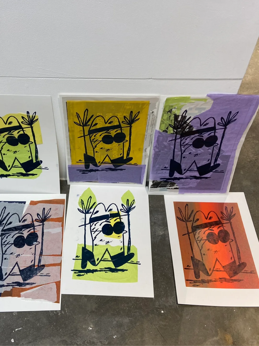 UAL 日常|丝网印刷workshop