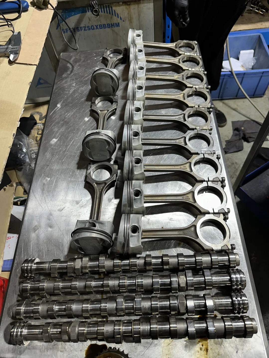 大修W12发动机专治强迫症患者！！多图