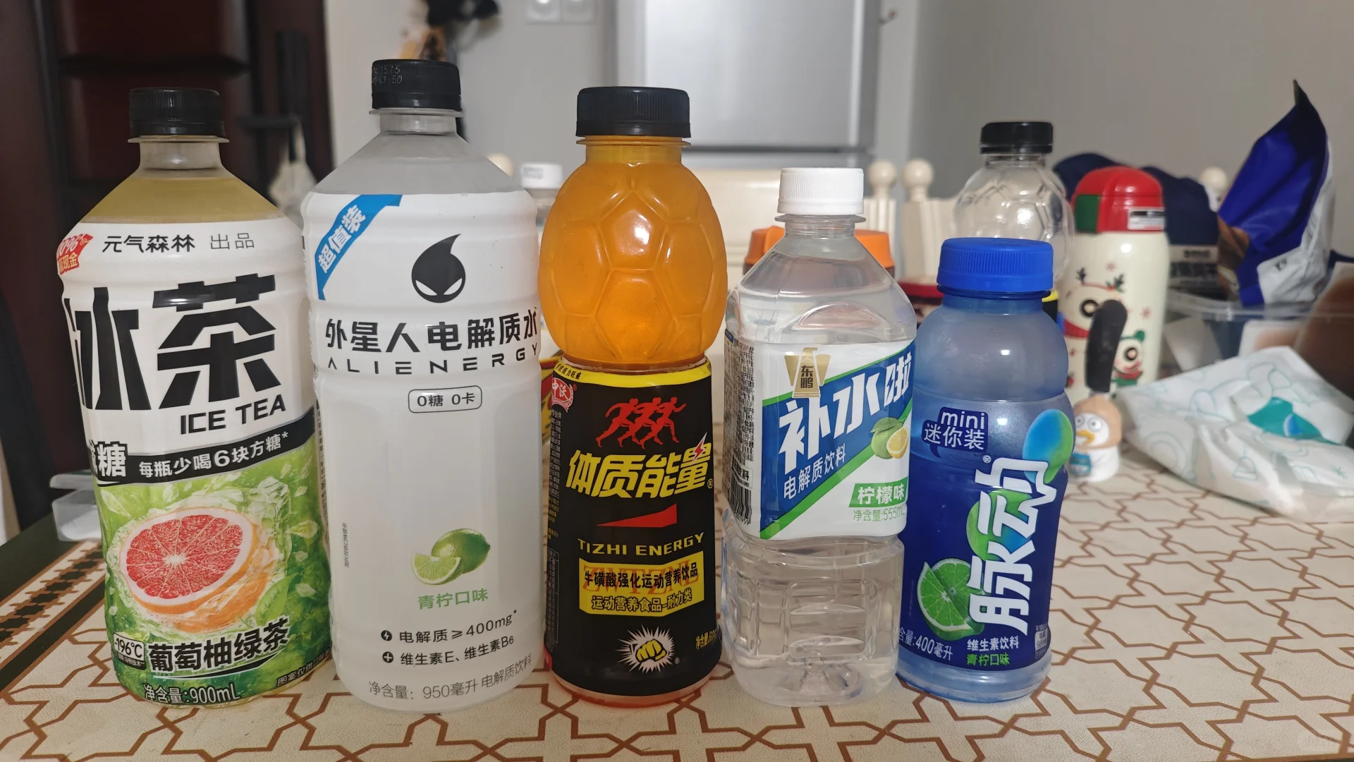 近期爱喝饮料合集！求推荐运动饮料！！