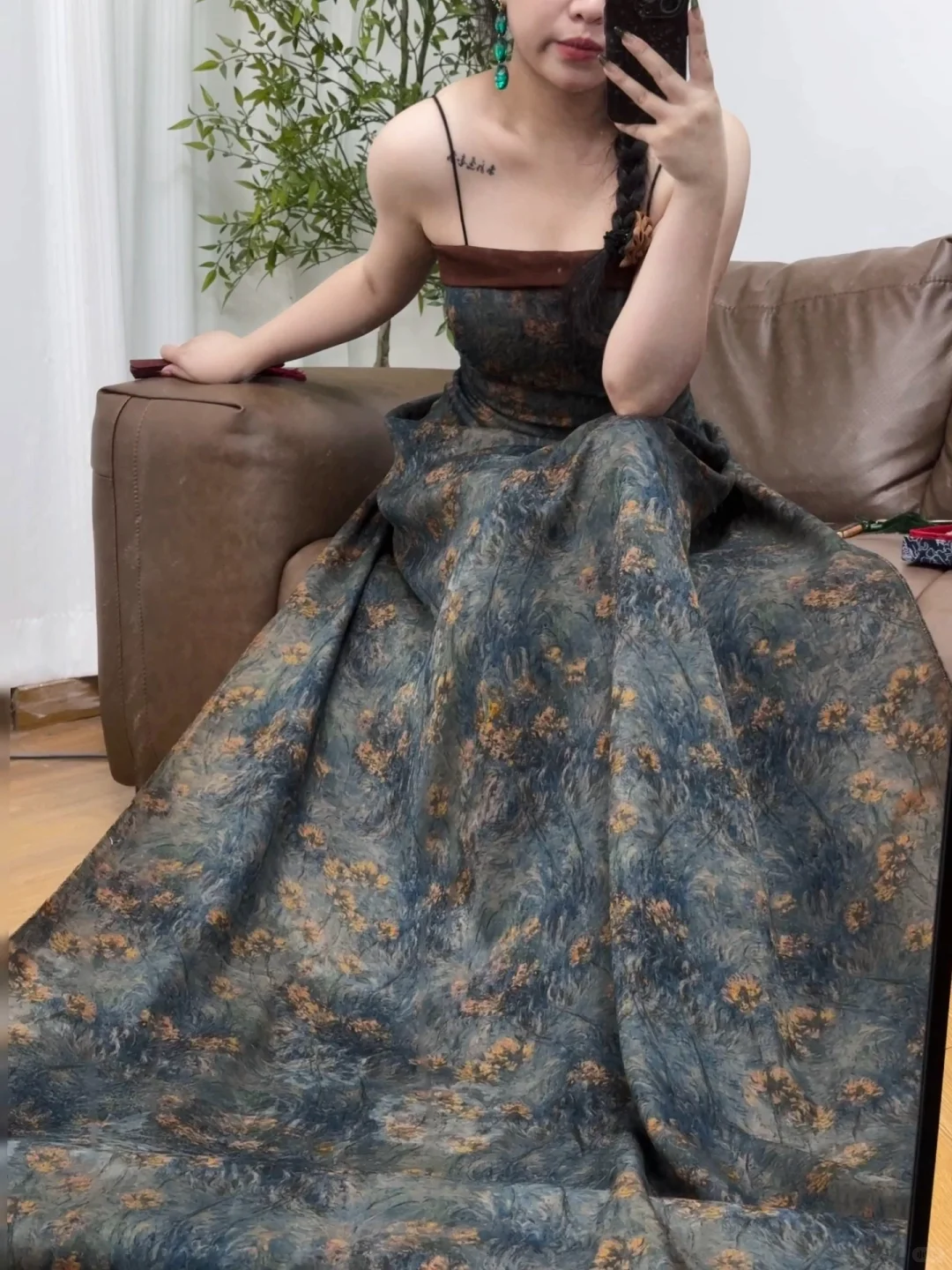 香云纱｜好美好温柔好沉静的蓝色～