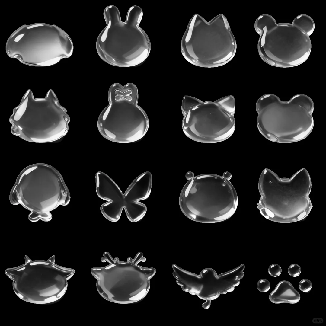 公开两组玻璃素材