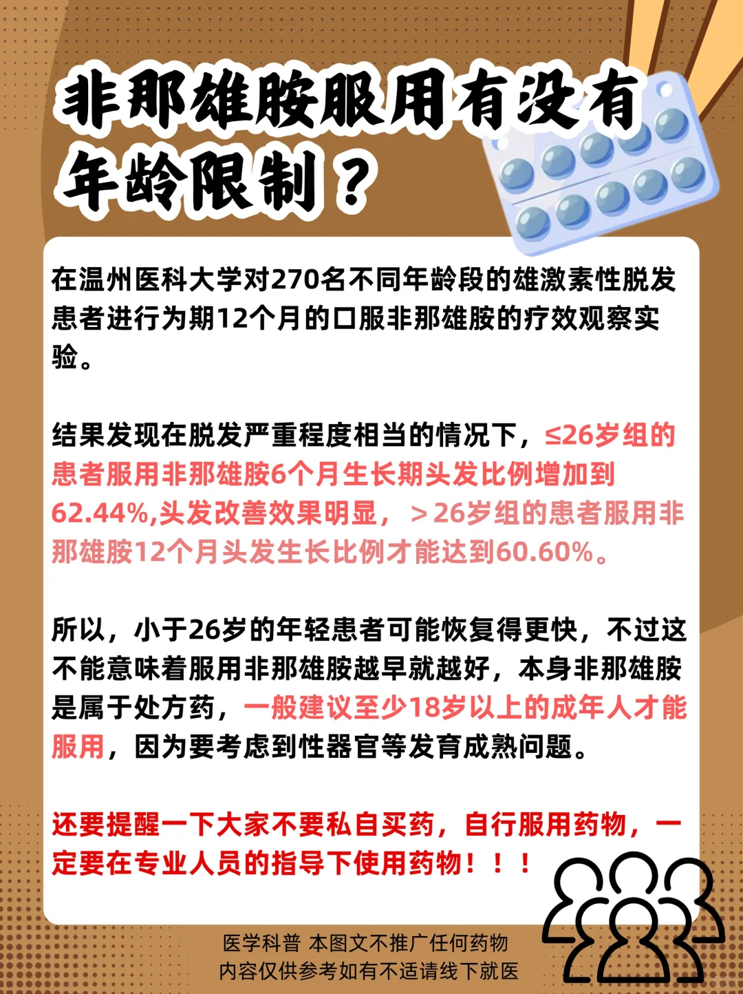 非那雄胺服用时间、年龄限制你必须知道！