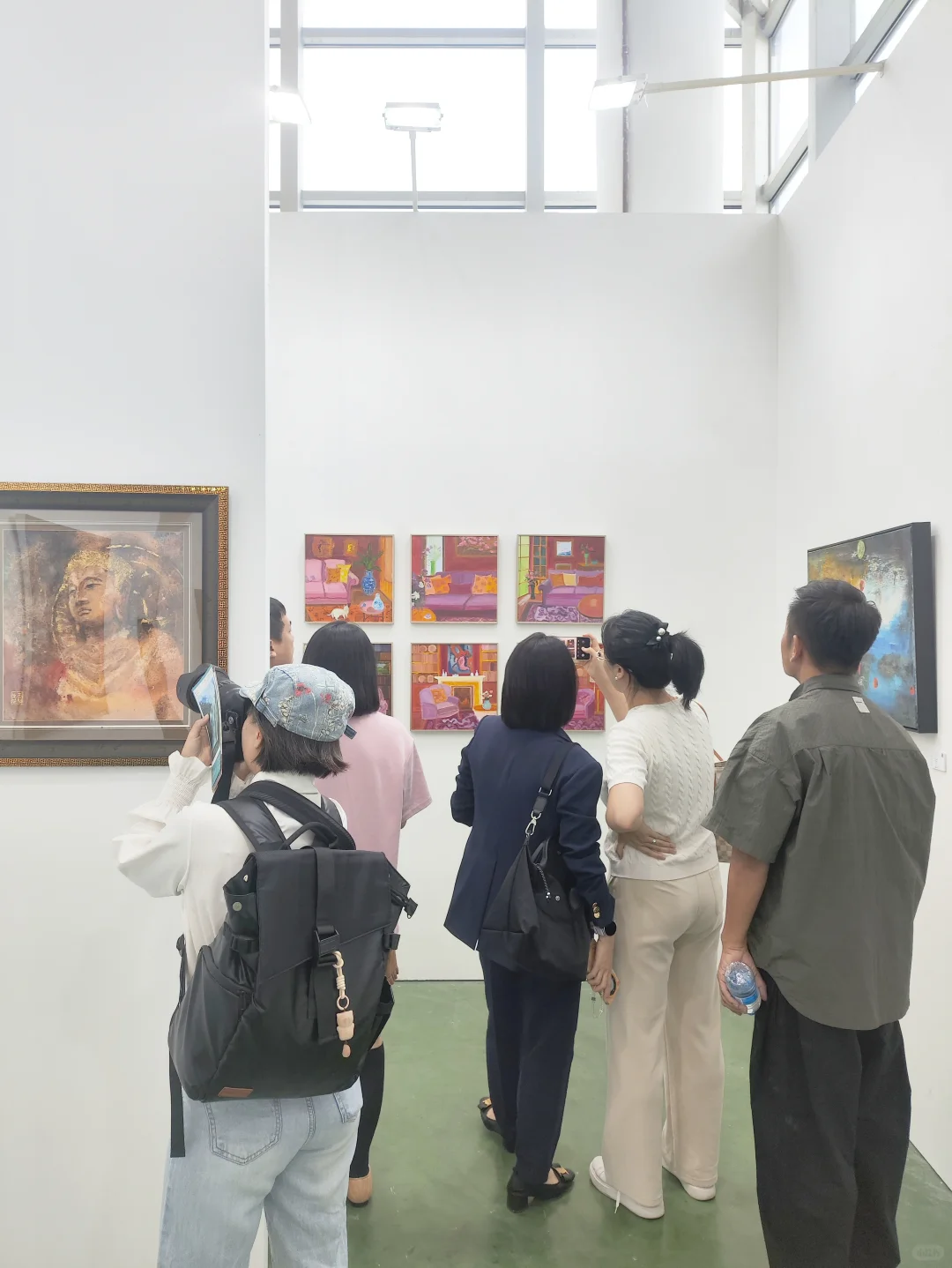 展会现场｜2025年艺术厦门韦瀚艺术空间展位