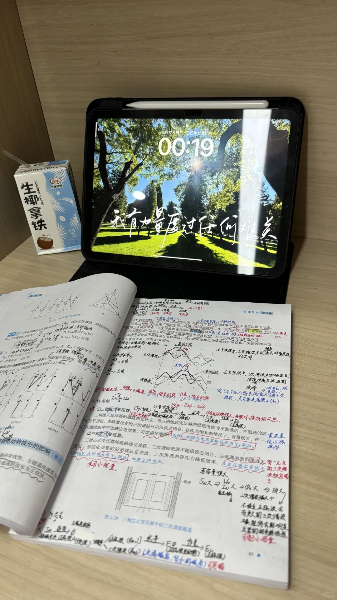 备考蒙西电网进行中 今日学了变压器