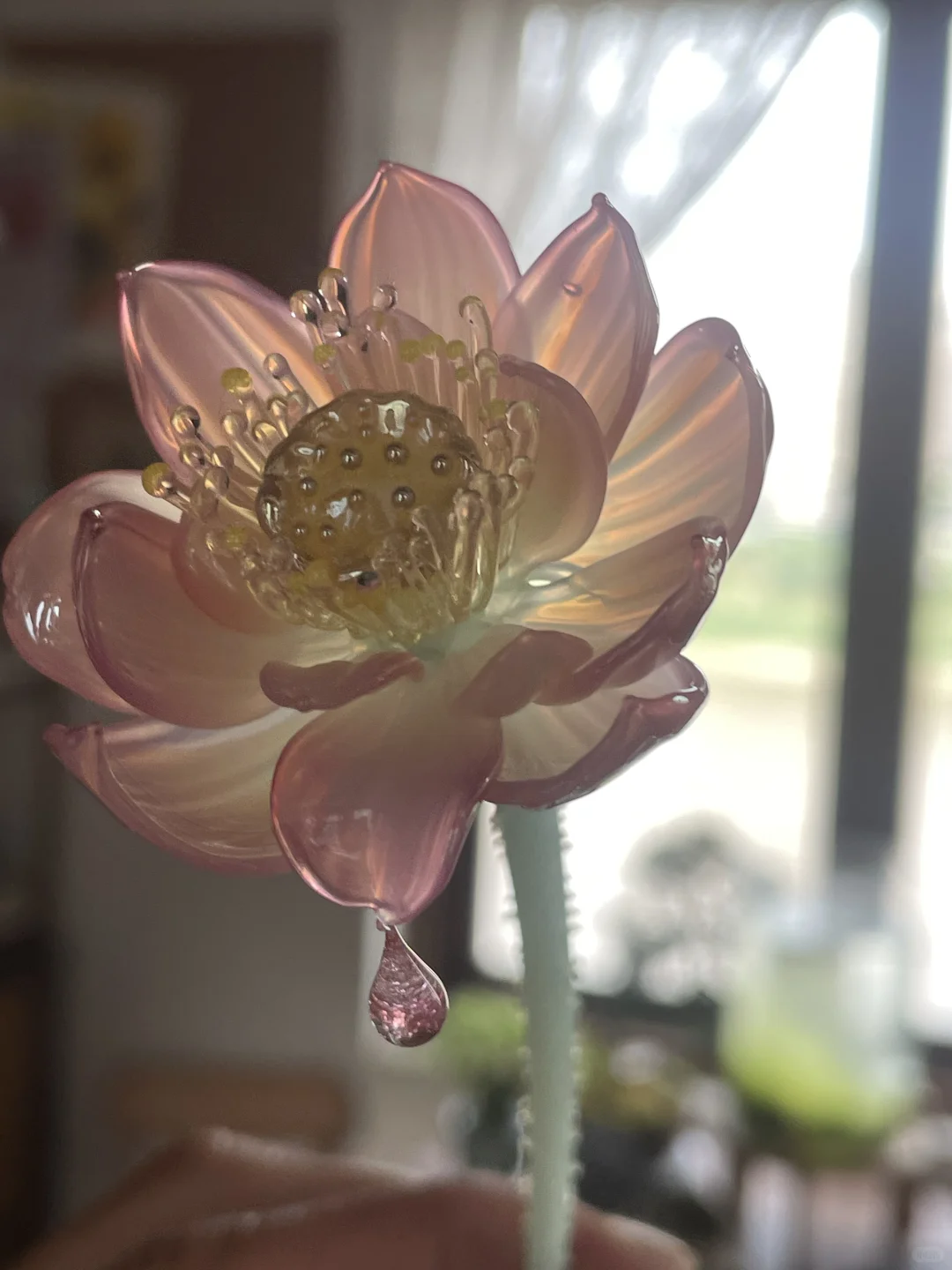 灯工玻璃荷花日常练习分享