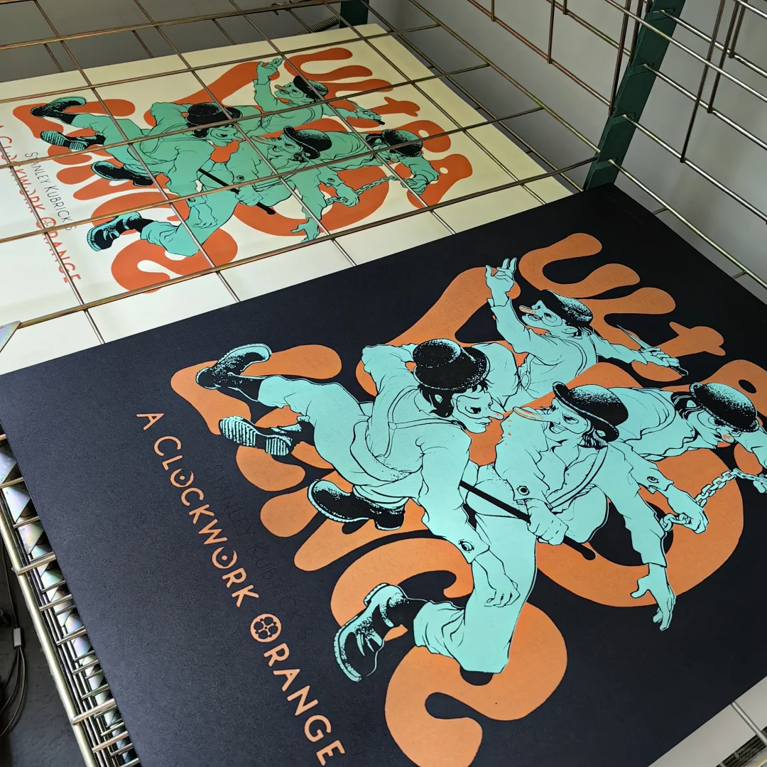 丝网印刷的海报才是真正的电影海报