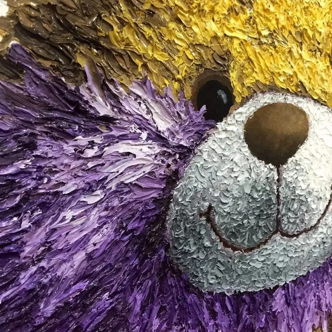 画出来的童年毛绒玩偶|BrentEstabrook作品