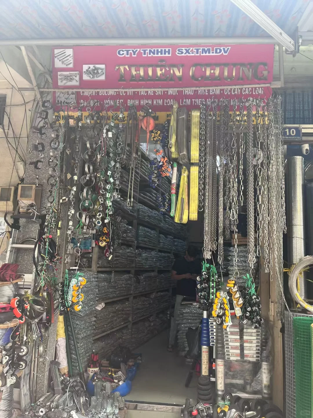 胡志明最大的五金市场