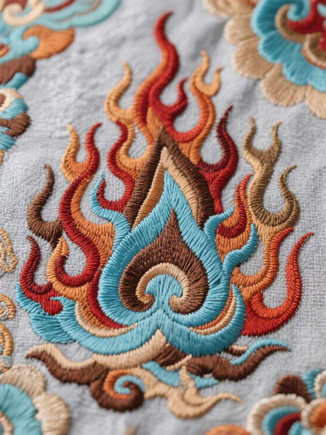 中国传统纹样之美｜纹样刺绣创意