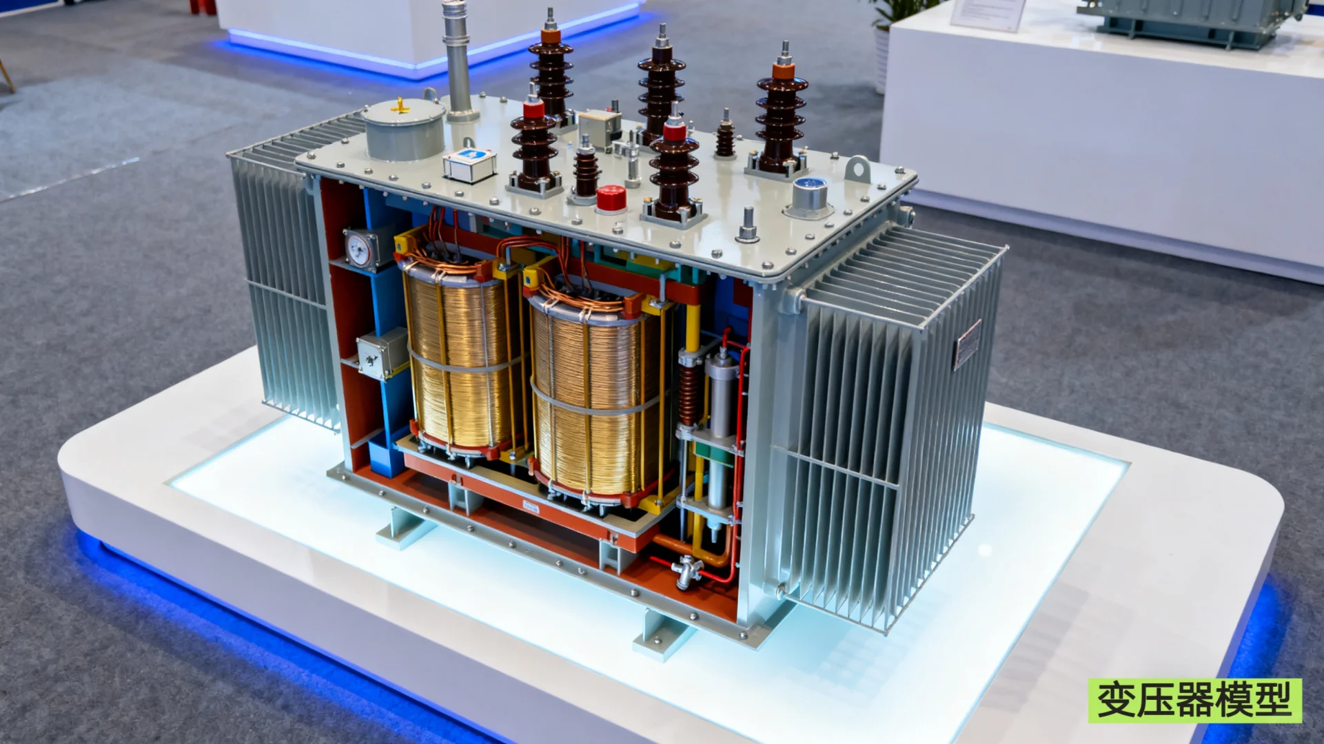 一镜到底：通过模型来了解变压器的构成～