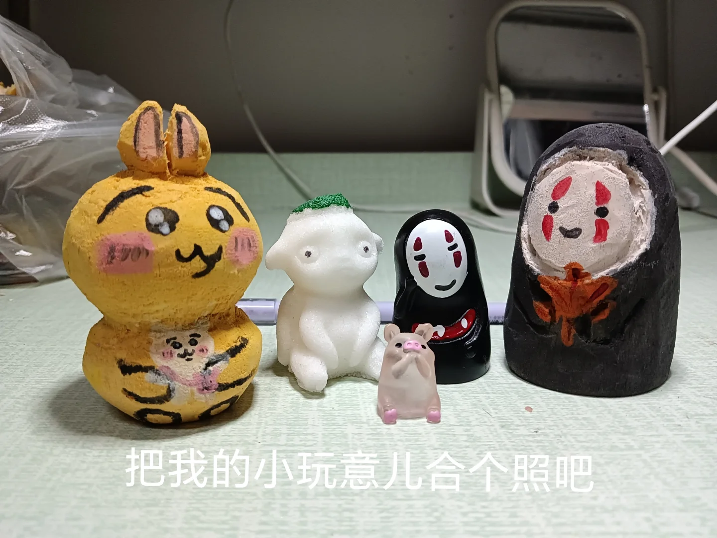 自学木雕第二天—乌萨奇