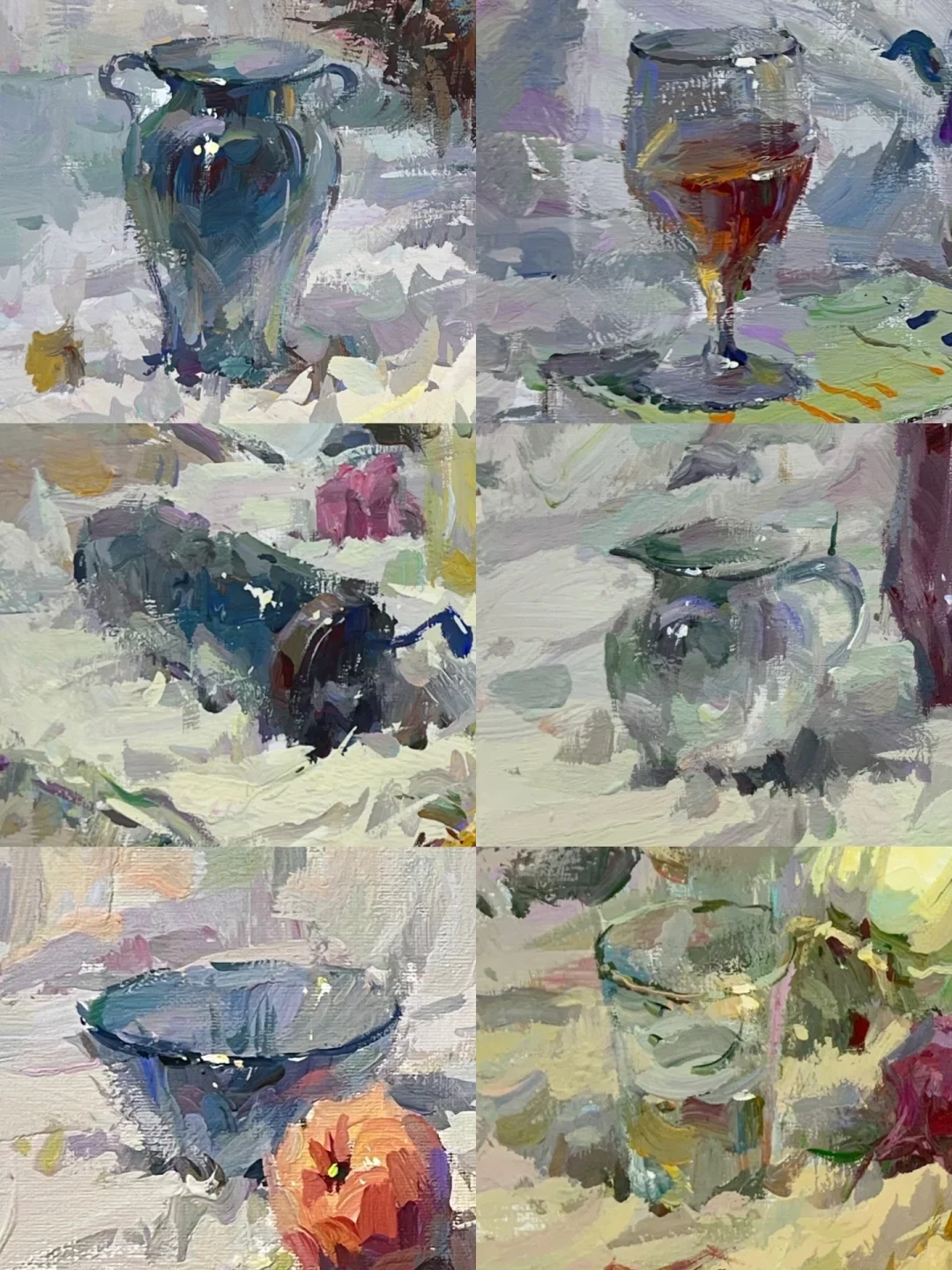 色彩玻璃质感画法分享