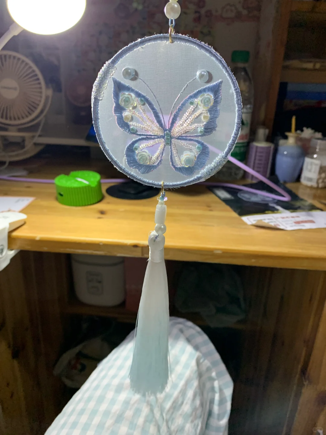 耶～第一次挑战成功双面绣