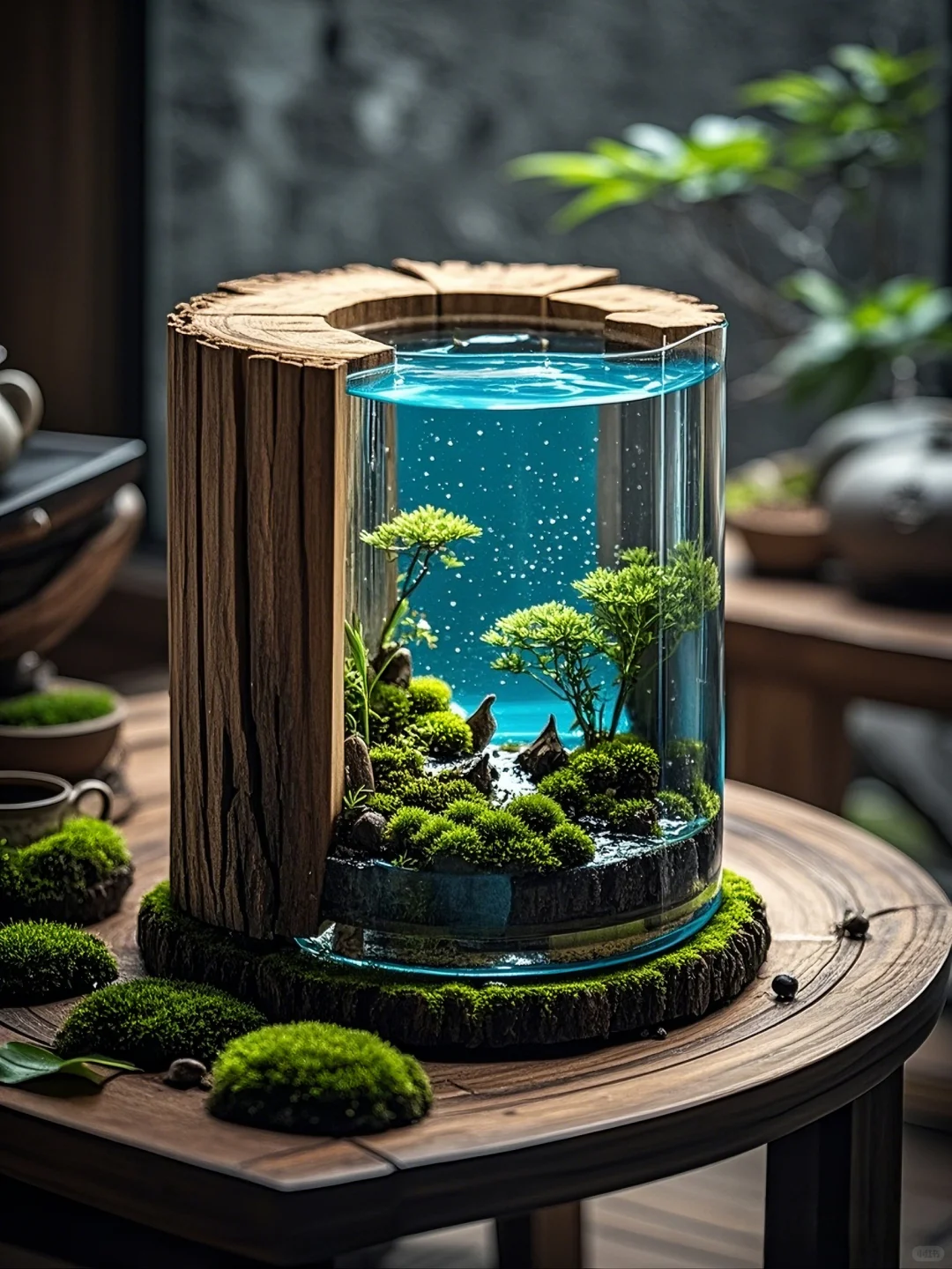 ?水景与绿植的完美融合 | 微景观特辑