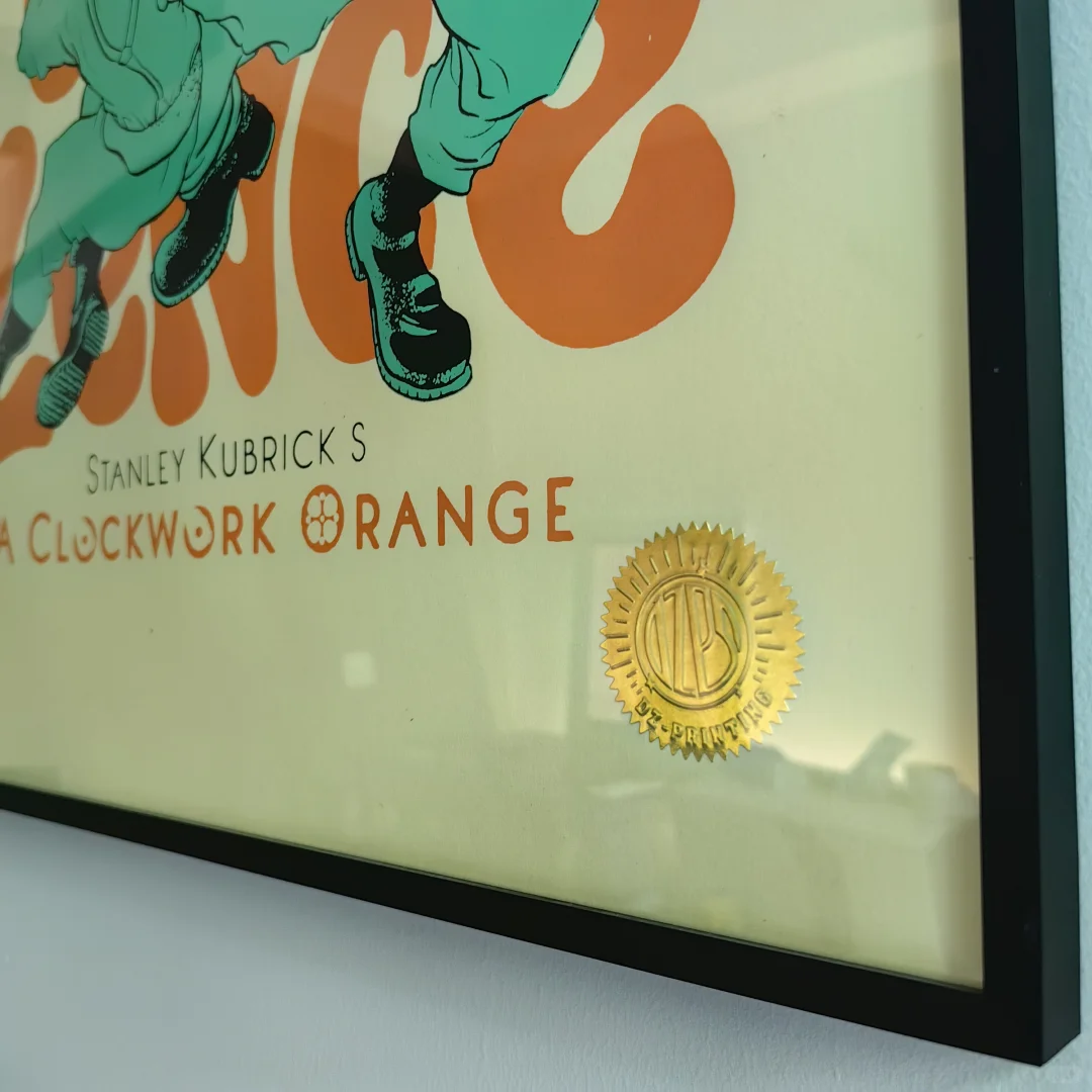 丝网印刷的海报才是真正的电影海报