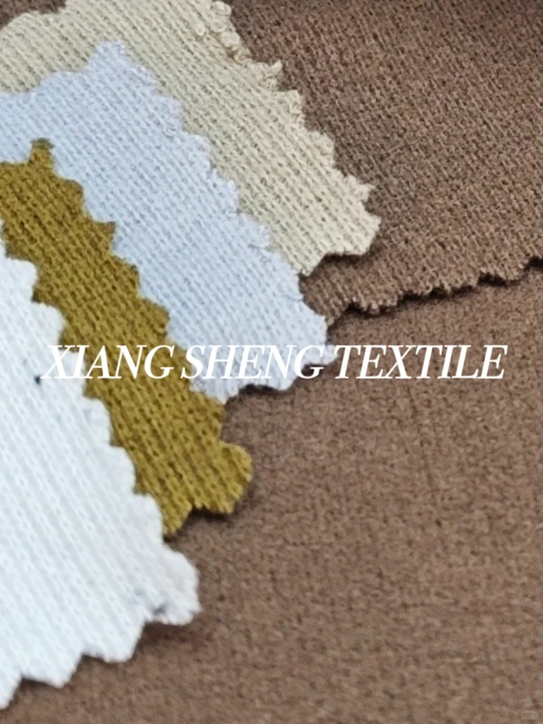 270g再生纤维!保暖舒适坑条面料