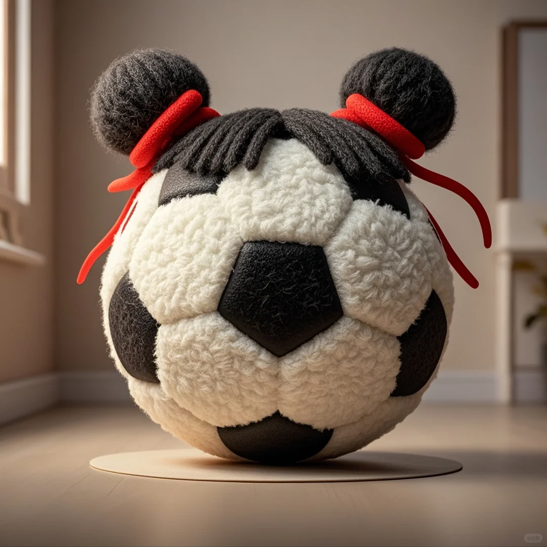 当哪吒遇上足球⚽ 可爱到犯规