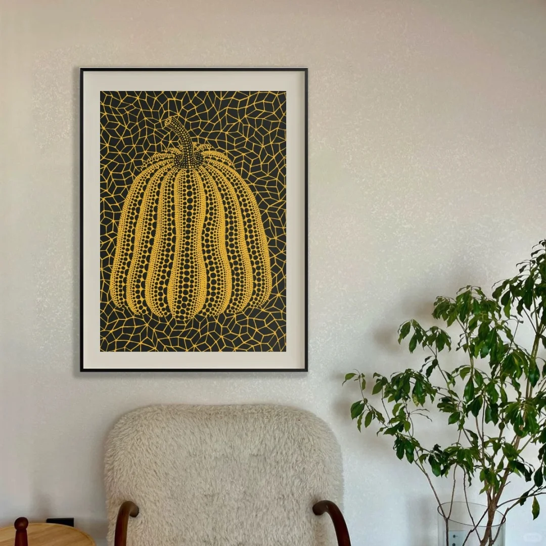 草间弥生丝网版画-永恒的迷幻诗篇?