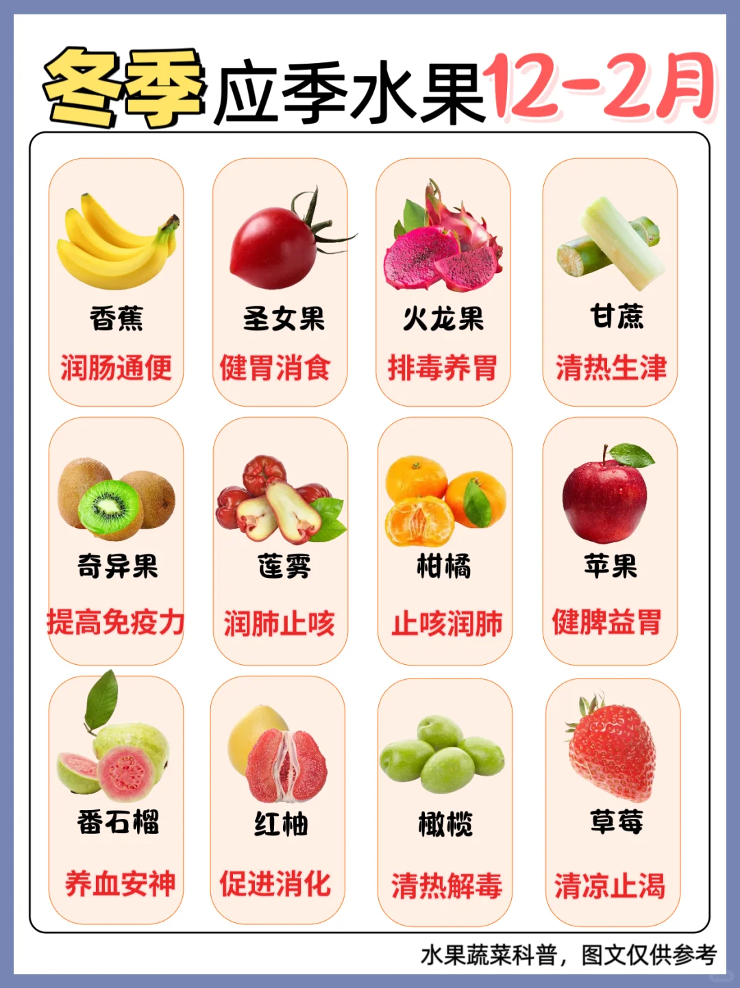 水果会说话|一年四季水果大赏?