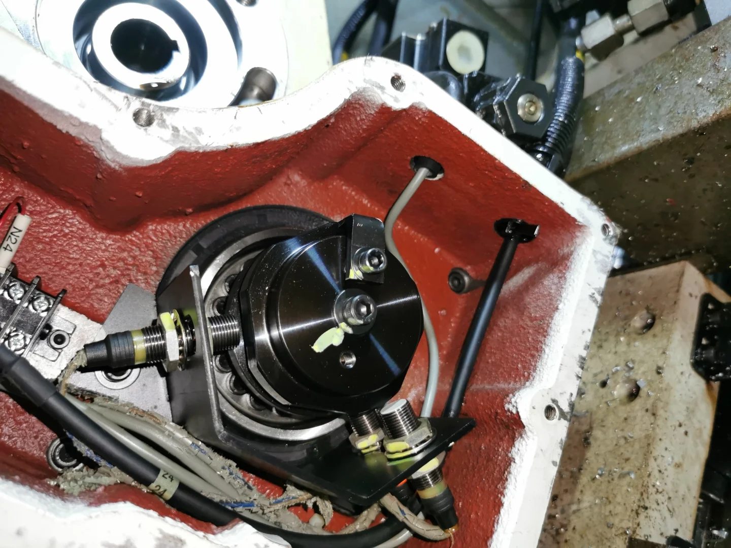 ??数车床液压刀塔漏油#工程师日常