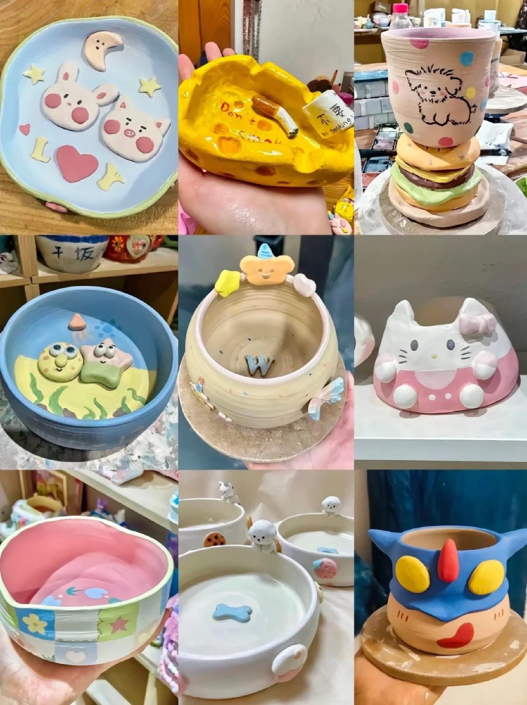 宝 下次见面一起去做陶艺吧～