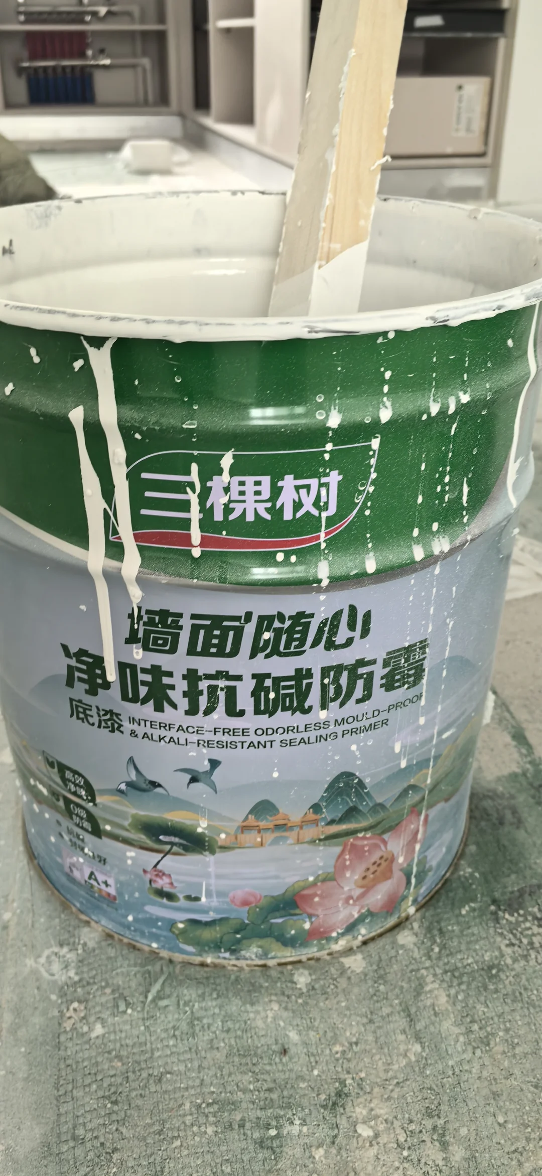 装修日记—墙漆