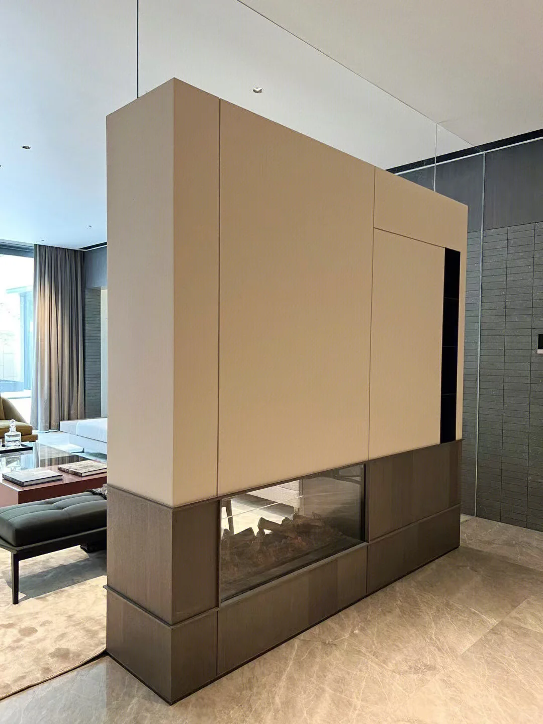 意式极简风格全屋定制落地案例