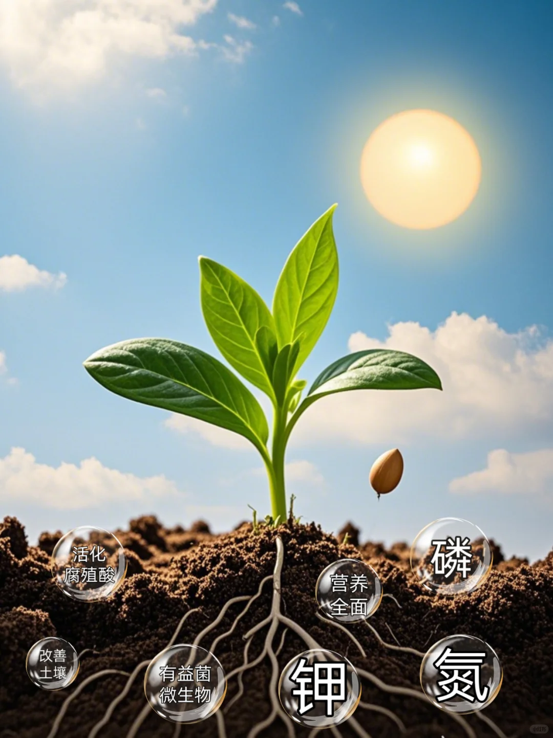 ? 植物生长的秘密：氮磷钾肥的神奇作用