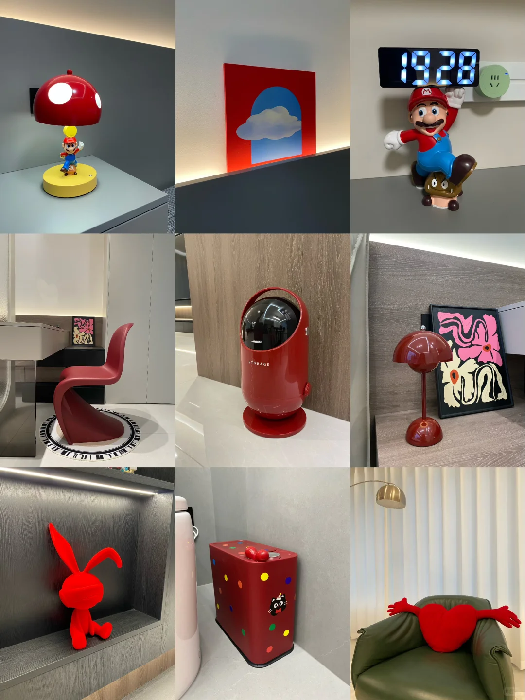 新家的100个快递?（2）｜红色真的很好搭