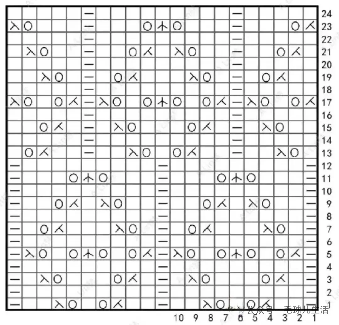 星空长裙（编织过程+图解）