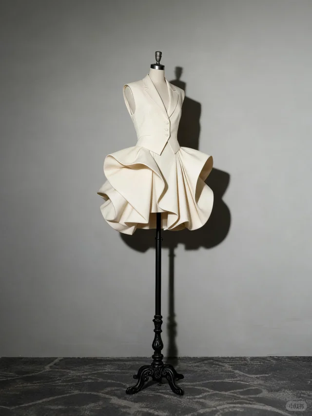 雕塑感的涌动之姿