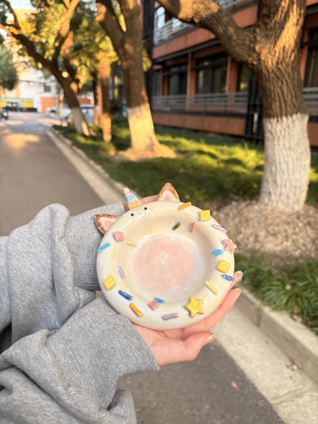 右滑帮我的小猫甜甜圈出炉！！！??