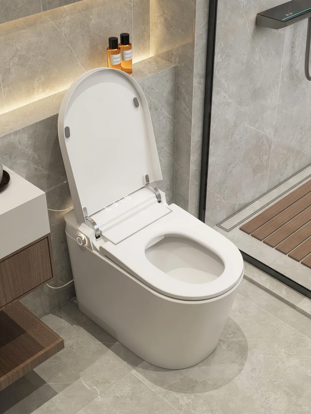 太喜欢啦?一整个爱住的卫生间～