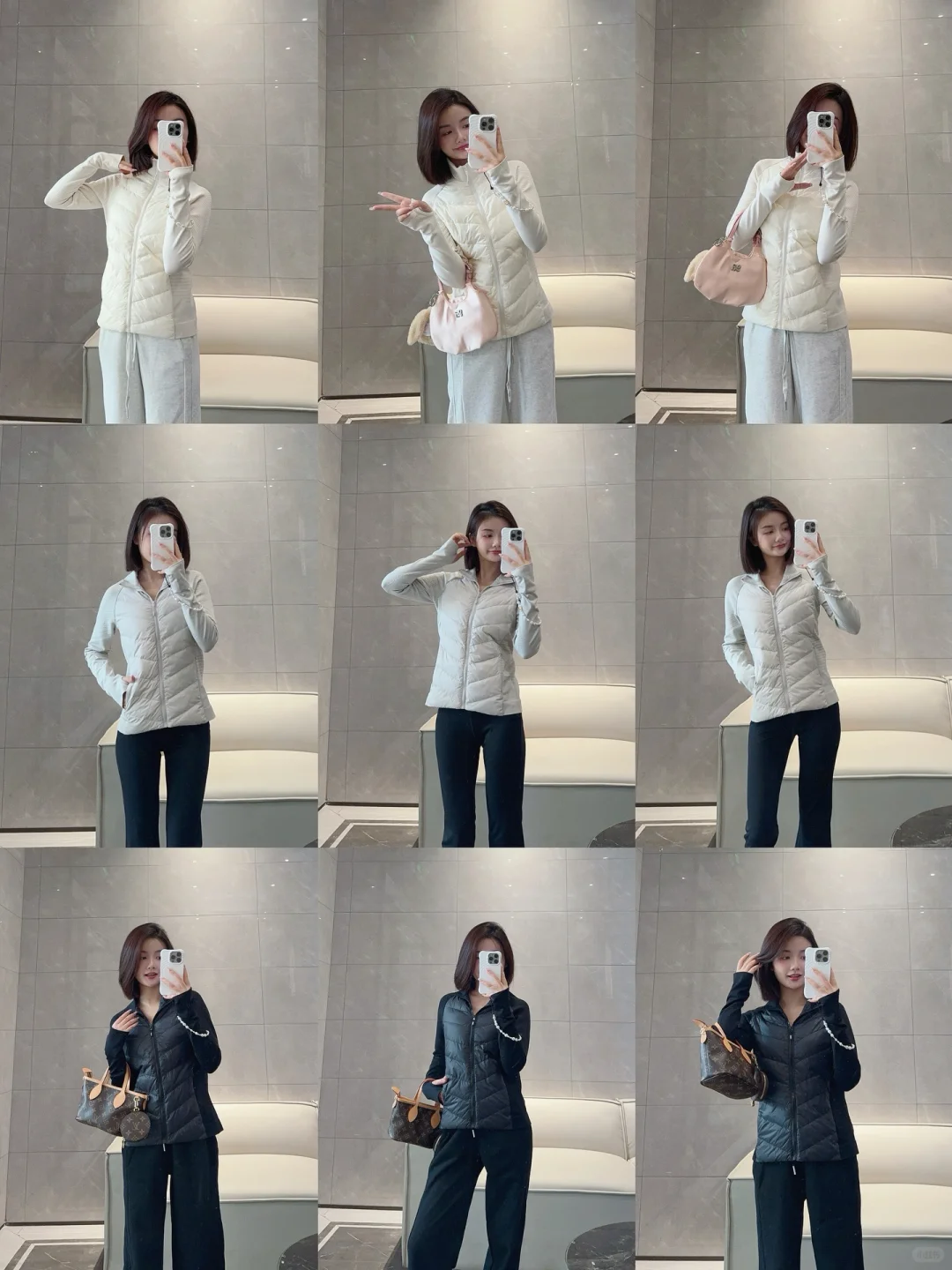 显腰身的修身轻薄羽绒服被我找到了！