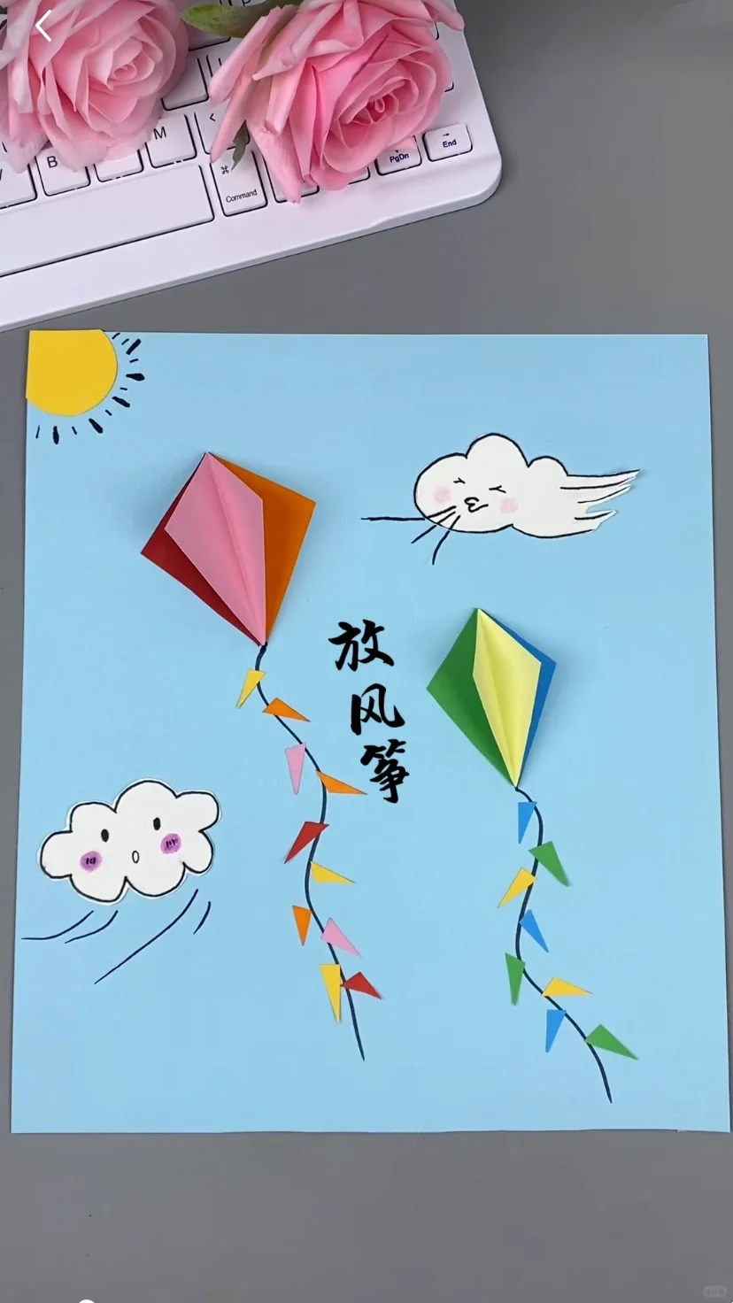 春天创意手工画合集