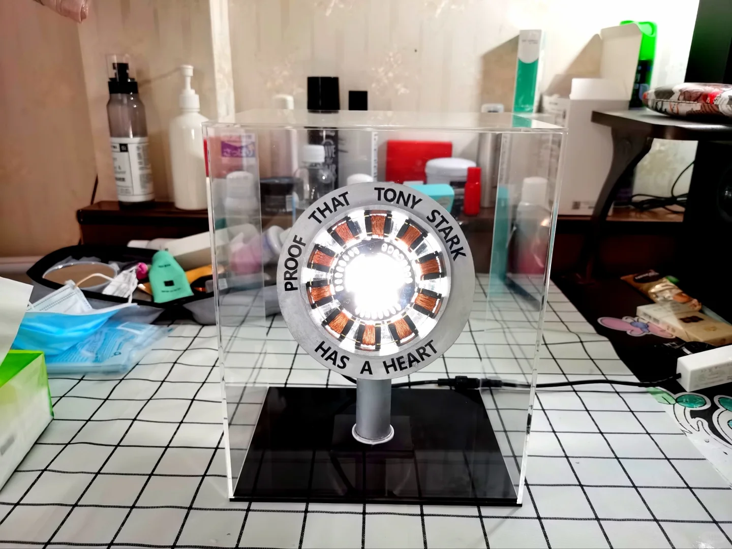 手工做一个钢铁侠反应堆?