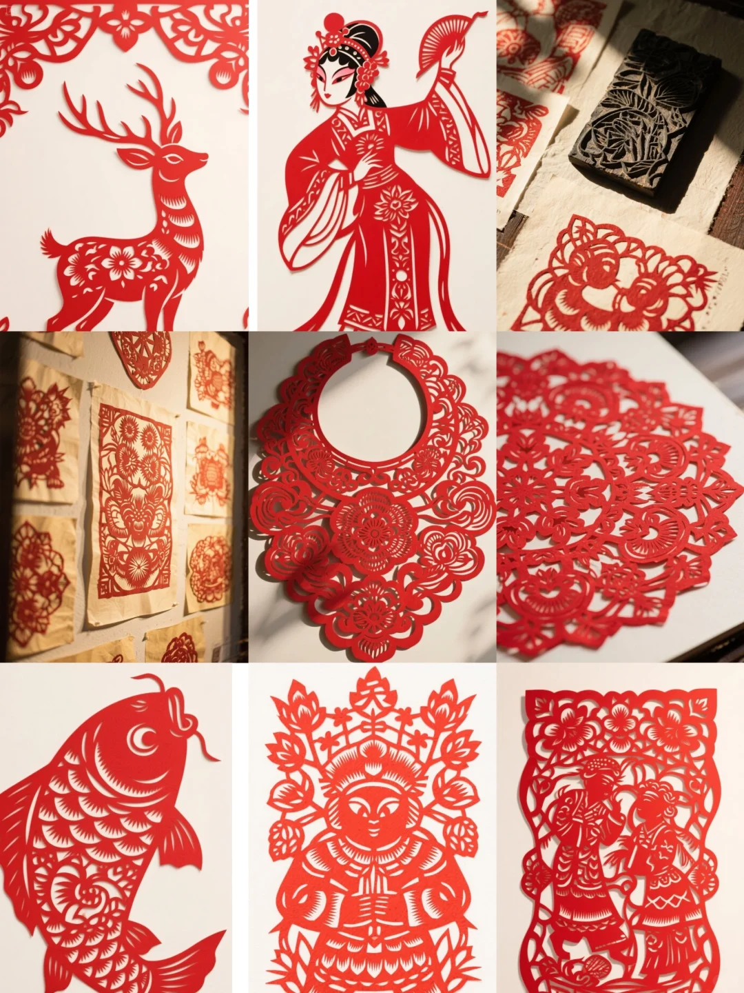 非遗剪纸，一把剪刀一张纸，剪出中国浪漫