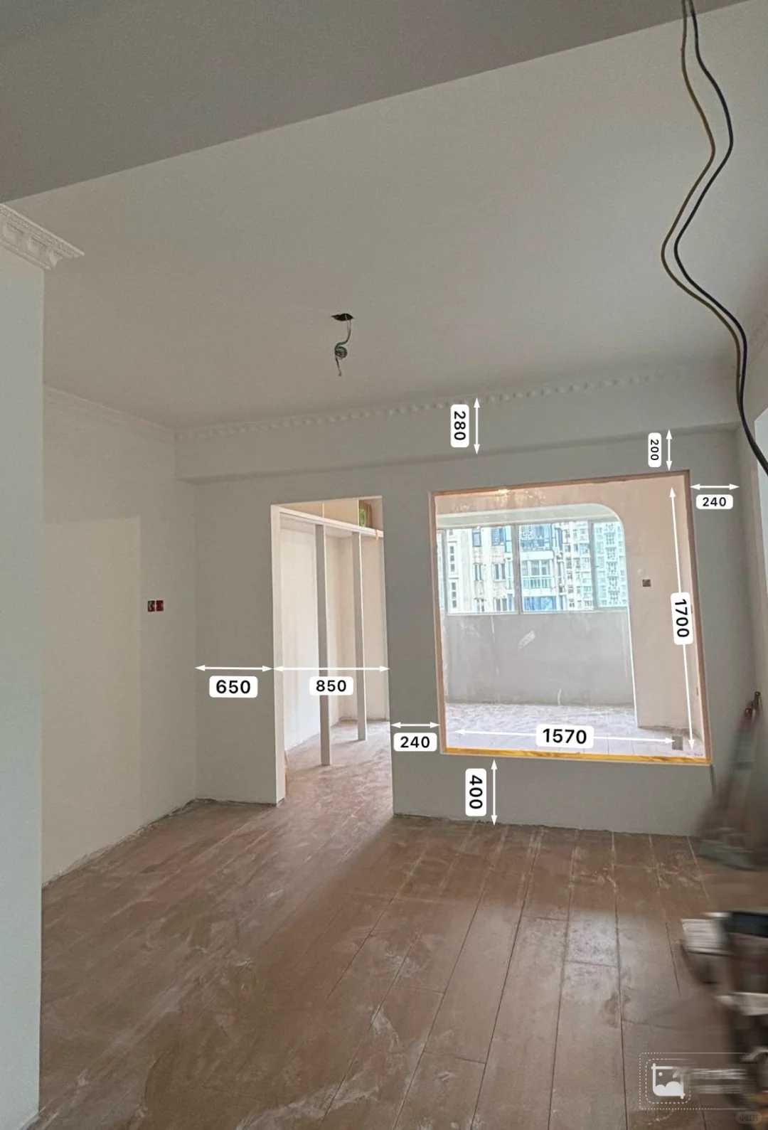 很多人问我家一千块的隔断怎么做的｜附尺寸